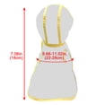 thumbnail image 3 of TopLLC Transparent Raincoat Yellow Dog Raincoat Spring And Summer Teddy Small Dog, 3 of 4