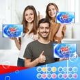 thumbnail image 3 of SCENTORINI Hanging Toilet Bowl Cleaner, Automatic in-The-Bowl Toilet Cleaner, Lemon & Magnolia Scent, 8 Pack, 3 of 11