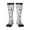 3 Black, variant on Pandas Print Thigh High Socks Extra Long Stretchy Sock Women Over Knee High Opaque Stocking Daily Wear