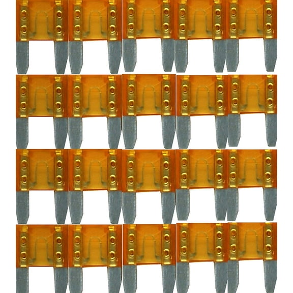 DNF 20 Pack 5 AMP ATS/ATC Mini Blade 12V Automobile Fuses