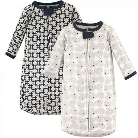 UPC: 0660168510003 | Hudson Baby Infant Boy Cotton Long-Sleeve Wearable Sleeping Bag Sack Blanket Elephant 0-3 Months