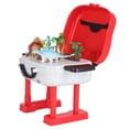 thumbnail image 2 of Dinosaur Play Set, Exquisite Design Sturdy Durable Imagination Cultivation Dinosaur Games Vivid Portable  For Educational Toys, 2 of 8