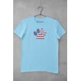 thumbnail image 5 of 4th of July Patriotic Dog Paw Mens T Shirt, 5 of 5