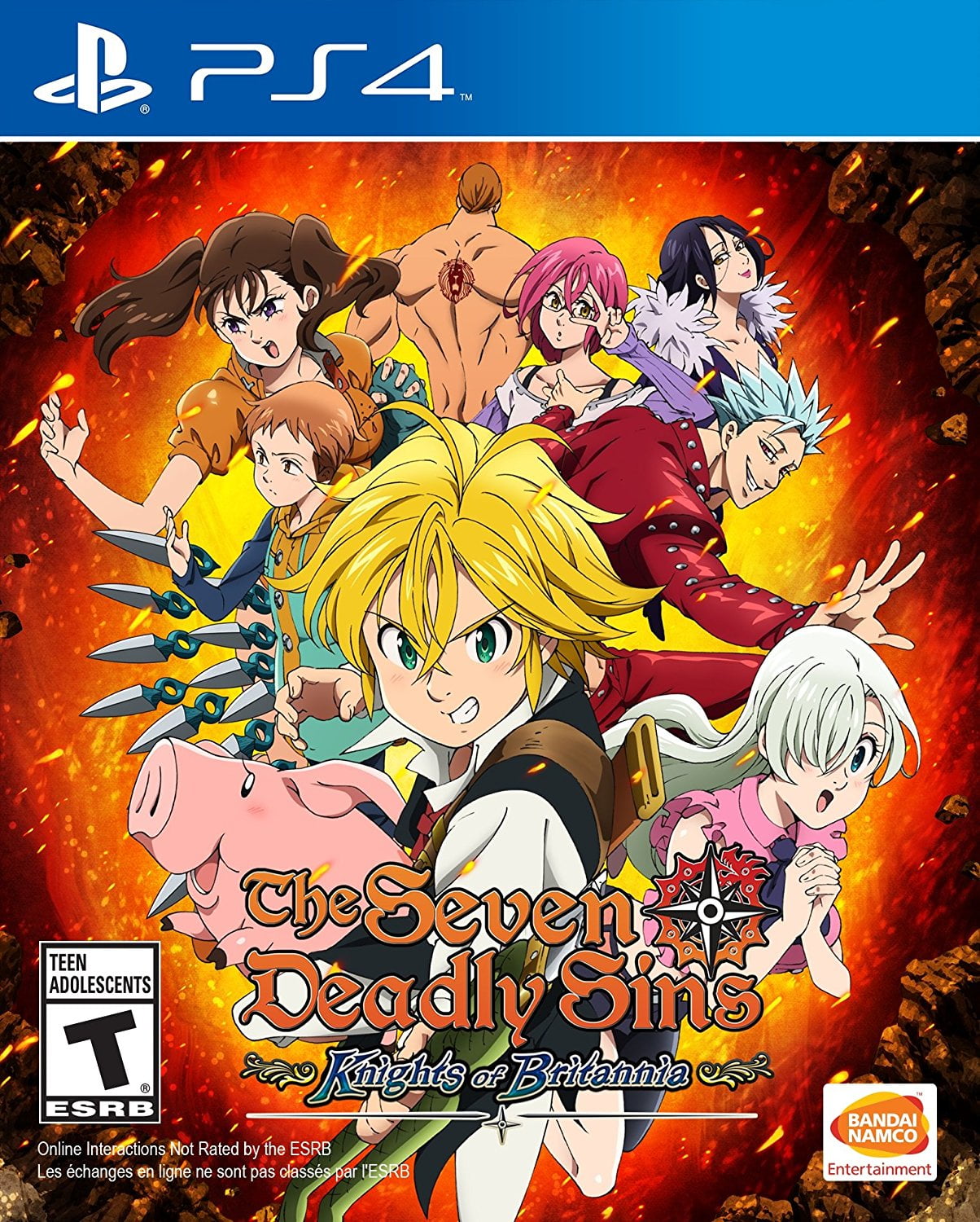 The Seven Deadly Sins: Knights of Britannia PS4 - Walmart.com