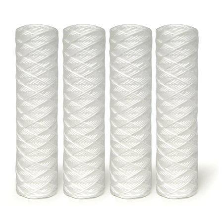 10" 5-Micron String Wound Sediment Filter (4-Pack)