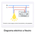 thumbnail image 4 of HAUZA Apagador Inteligente BLE (Bluetooth) - 2 Botones, Conexión con Neutro - App Smartlife, Compatible con Asistentes de Voz e Internet a través de Gateway (HUB) Hauza, 4 of 11