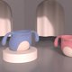 thumbnail image 3 of Adorable taza de entrenamiento de taza de silicona para bebés de silicona para bebés 200-300ml, 3 of 5