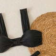 thumbnail image 4 of Traje de baño de 2 piezas para mujer, trajes de baño para mujer, bikini de cintura alta con cordón ajustable, traje de baño dividido para mujer, 4 of 7