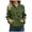 Green, variant on Yuhangmm Women Hoodies Long Sleeve Hoodless Sweatshirt Casual Crewneck Pullover Soft Comfortable Blouse Top for Everyday Style Green XL