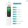 thumbnail image 2 of Probador de Calidad del Agua 4 en 1: Medidor de TDS, CE y Temperatura de 0 A 9999 Ppm, Optimizado para Agua Potable de Diversas Fuentes., 2 of 5