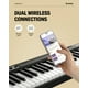 thumbnail image 5 of Teclado de piano Donner DEP-1 de 88 teclas con soporte, pedal y funda, 5 of 8