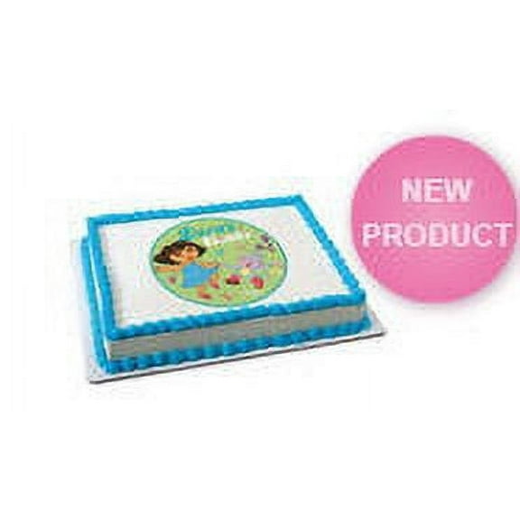 Fiesta Time With Dora Edible Frosting Photo Cake Topper