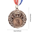 thumbnail image 2 of Medallas de premio de 5 cm, recompensas para estudiantes, medallas de ganador de metal para carrera de fiesta de espectáculo de talentos, 2 of 9