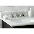 thumbnail image 6 of Kingston Brass KS4466BEX Essex 8" Widespread Bathroom Faucet, Polished Nickel, 6 of 6