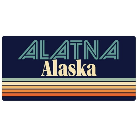 

Alatna Alaska 5 x 2.5-Inch Fridge Magnet Retro Design