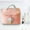 Pink, variant on VALSEEL Makeup Bag Hand In Hand with Cosmetic Bags To Carry Toiletries Storage Box Large Capacity Cosmetic Storage Bag