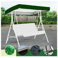 thumbnail image 6 of Patio Swing Canopy Replacement Cover 55.9" x 47.24", Waterproof 190T Polyester Top Cover for 3-Seat Outdoor Porch Swings, UV Resistant & Windproof All Season Garden Furniture Protection, 6 of 6