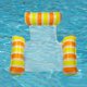 thumbnail image 1 of Hamaca De Agua Colchón de aire inflable de PVC para niños, plegable, duradero para piscina de verano (naranja), 1 of 6