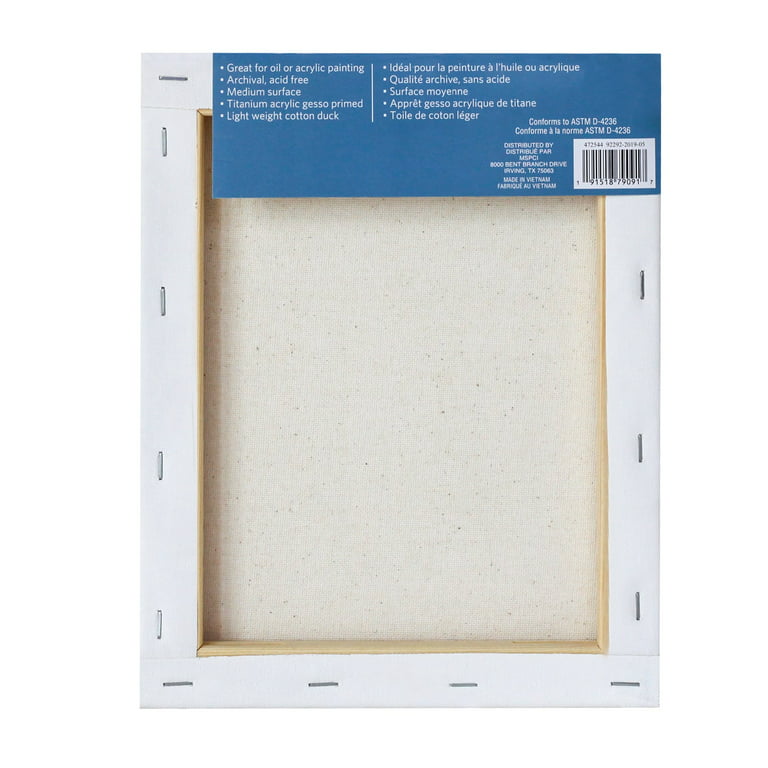  PATIKIL Paint Canvases for Painting, 2 Pack 8x7/12x10