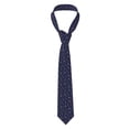 thumbnail image 1 of Fotbe Star Dog Paw Corbata Clásica para Hombre con Estampado – Corbata de Seda Jacquard Tejida, para Negocios, Bodas y Eventos Formales, 1 of 7