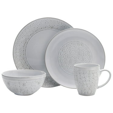 Pfaltzgraff® Blossom White Stoneware 16-Piece Dinnerware Set