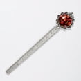 thumbnail image 5 of Thanksgiving Fruit Silver Lace-Edged Bookmark: a Charming Gift for Readers and Book Lovers - Reading Accessory, Book Marker, Book Mark, 5 of 5