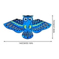 thumbnail image 3 of Kjfeif Beginner Friendly Owl Design Kite Set, Easy to Fly and Assemble for Beach or Park, Complete with String for Fun Family Outdoor Activities and Kids Ages 5+, 3 of 5
