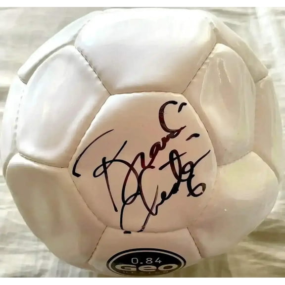 Brandi Chastain autographed Nike Geo Size 5 Soccer Ball JSA