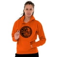 thumbnail image 4 of Dragon Yin Yang Style Symbol Balance Unisex Plus Fleece Graphic Hoodie Brisco Brands 2X, 4 of 5