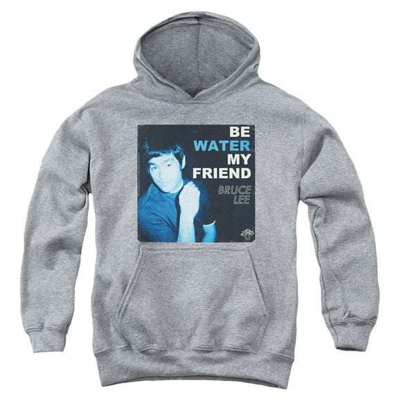 Bruce Lee - Water - Youth Hooded Sweatshirt - Small