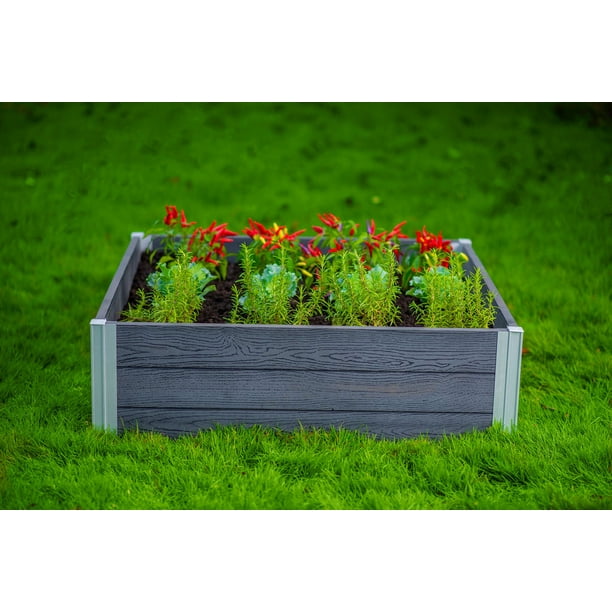 Vita 3 X 11 Urbana Modular Garden Bed Composite Vt17621 Com Vita 3 X 11 Urbana Modular, Vita Raised Garden Bed Review