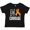 AB-Black, variant on Inktastic Lost my Leg Not my Courage Limb Loss Awareness Orange Ribbon Boys or Girls Baby T-Shirt