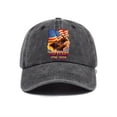 thumbnail image 1 of Visors Baseball Cap Unisex Washed Soft Top Sun Hat For Outdoor Activities Seasonal Use And Letter Print, 1 of 2