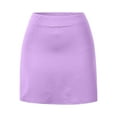 thumbnail image 4 of UJNDER Women's Athletic Skirt For Running Tennis Workout High Waisted Lightweight Comfortable Stretchy Sports Purple L, 4 of 6