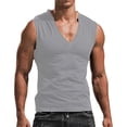 thumbnail image 1 of Playeras Cuello V Para Hombre, Conjunto De Dos Piezas De Camiseta Y Pantalones Cortos De Manga Corta Con Estampado Masculino, Camisa Estampada Y Pantalón Corto., 1 of 4