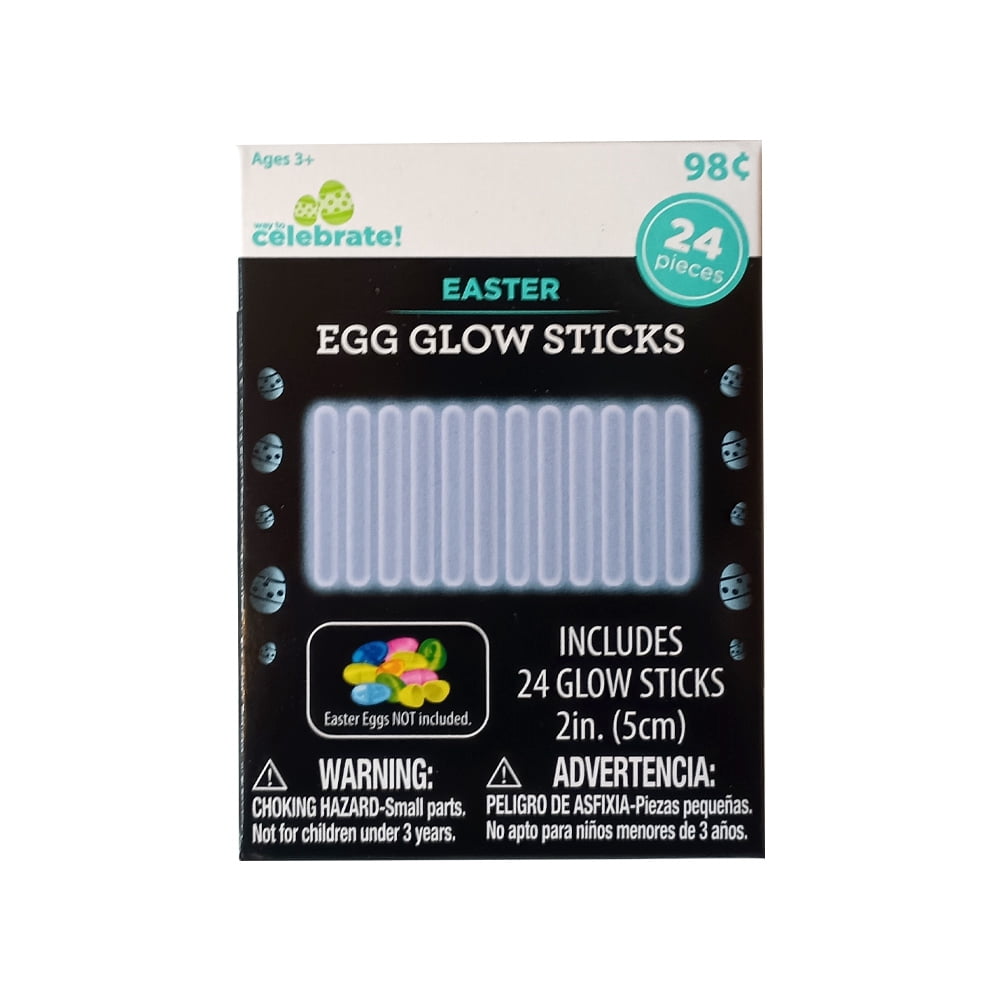 Way to Celebrate Easter Glow Asmt!Multicolor Sticks Decorate for Easter!Material Sticks!