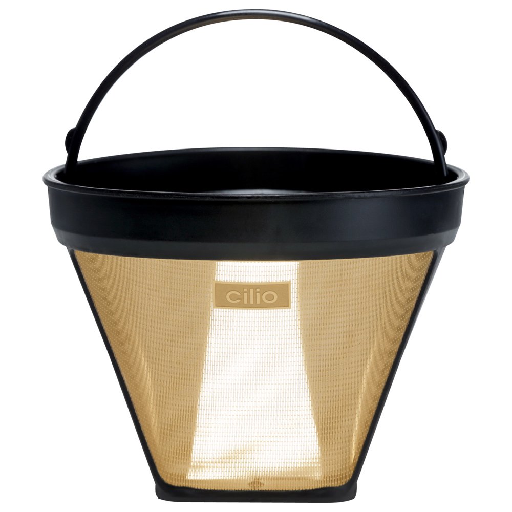 Cilio Frieling 4 Cone 24Karat Gold Permanent Reusable Coffee Filter