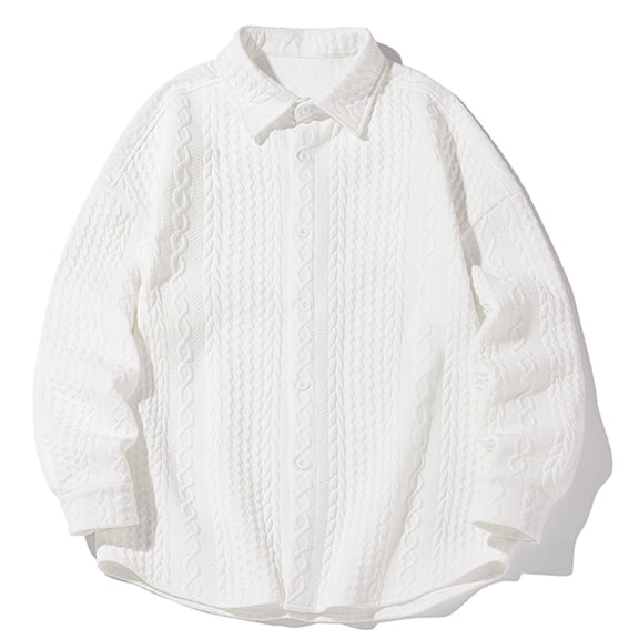 Lilgiuy Golf Shirts for Casual Buttons Beach Non-positioning Print Turn Down Short Sleeve Shirt Blouse for Anniversary Graduation