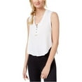 thumbnail image 1 of Free People - Camiseta sin mangas para mujer, color blanco, talla mediana Free People  Camiseta sin mangas, 1 of 1