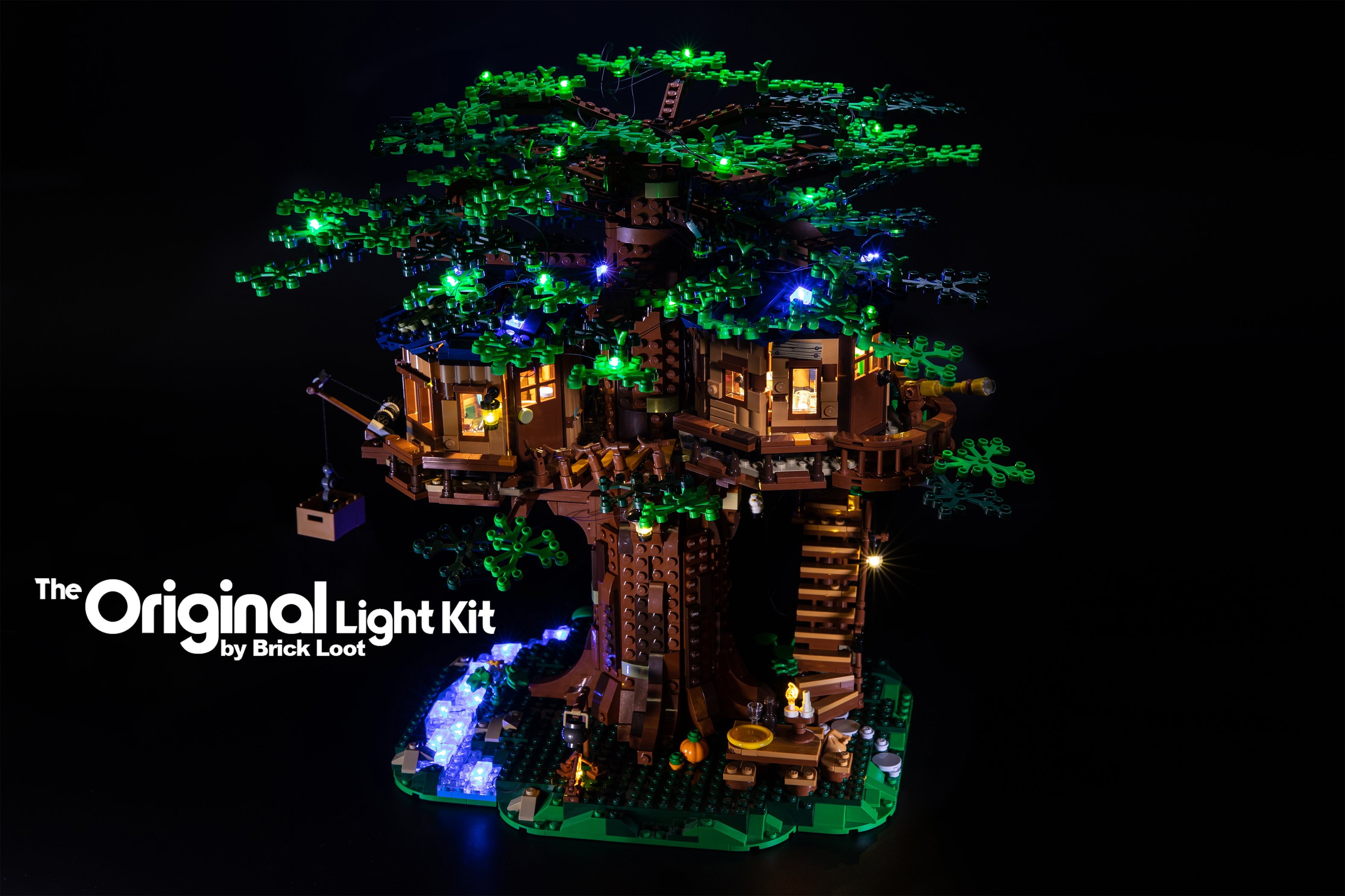 LED Light Lighting Kit ONLY For LEGO 21318 Ideas Treehouse Building Block  q 