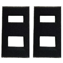 Qzbhct 2 Pcs Block Foam Filter Pads for Fluval SPEC Aquarium A1376 Sponge Replacement