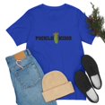thumbnail image 6 of Pickle King T-shirt Unisex, Funny Pickle Lover Short Sleeve Tee, Blue, Large, 6 of 9