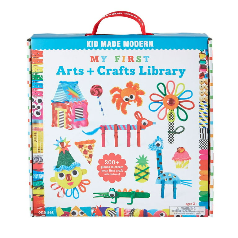 Smarts & Crafts Art Supply Library, 49 Pieces, Unisex, Kids