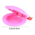 thumbnail image 2 of FUTUREORYY percussion instrument Castanet Plastic Cute Design for Children Express Music 1Pack, 2 of 7