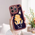 thumbnail image 3 of Agregue un toque de alegría a su iPhone con esta funda para teléfono de TPU creativa y minimalista con estampado de dibujos animados, 3 of 4