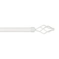 thumbnail image 3 of Exclusive Home Lancelot 1" Window Curtain Rod and Finial Set, Adjustable 66"-120", Off White, 3 of 8