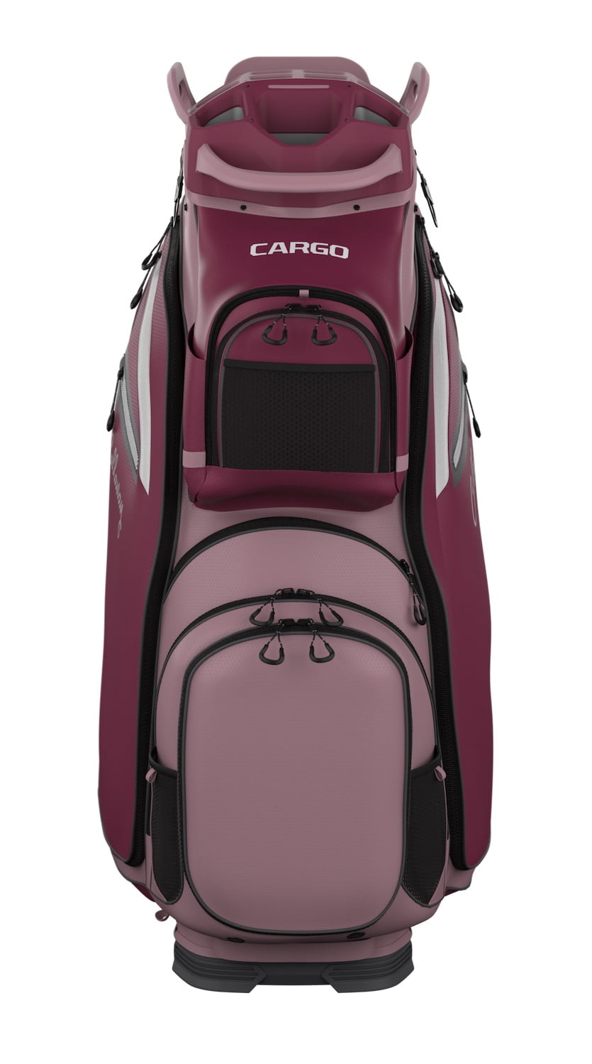 Callaway Golf Ladies Cargo Cart Bag Lilas Pink/Red Plum