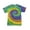 MARDI GRAS, variant on Adult Spider T-Shirt