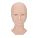 thumbnail image 4 of Cabeza de Maniquí de pestañas, alta simulación, elástica, lavable, de silicona suave, práctica de maquillaje, cabeza de Maniquí de un solo párpado, color rosa, 4 of 8