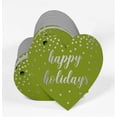 thumbnail image 3 of Inkdotpot Real Silver Foil Happy Holiday Tag Favor Hang Paper Tag 50 Pieces, 3 of 6